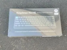 Keychron K6 HE 65% Wireless Mechanical Keyboard (Black)